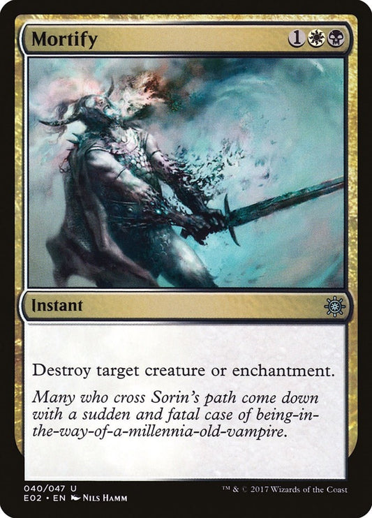 Image for Mortify (40) (Explorers of Ixalan) - Magic: The Gathering