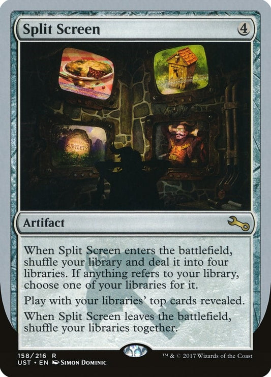 Image for Split Screen (158) (Unstable) - Magic: The Gathering