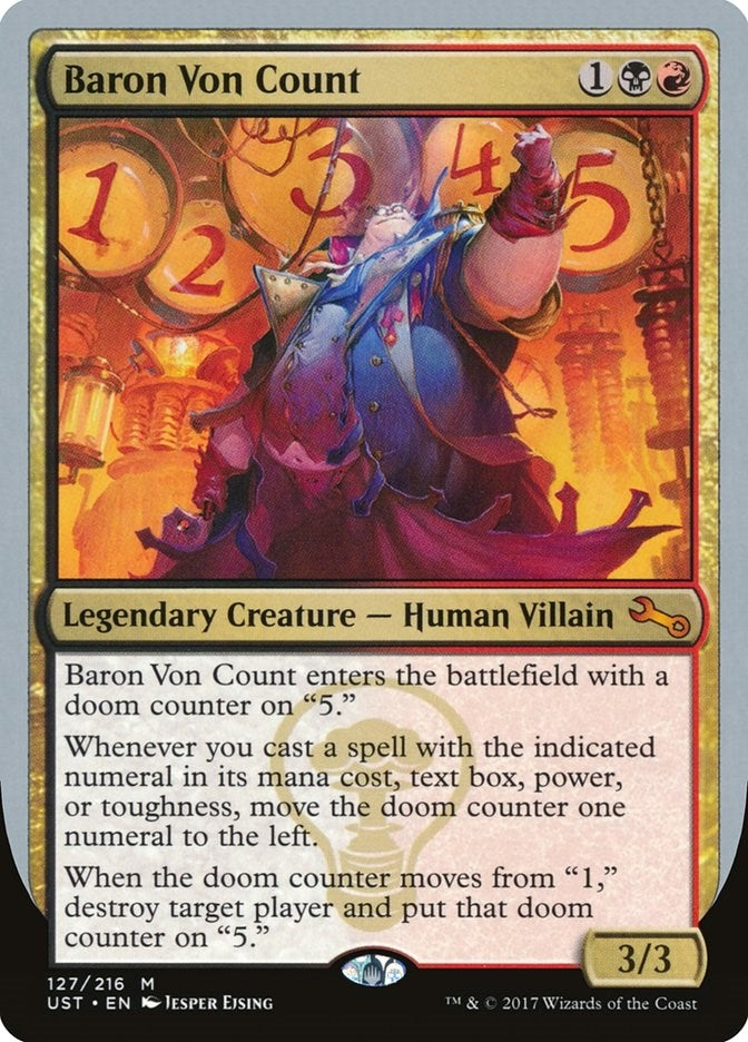 Image for Baron Von Count (127) (Unstable) - Magic: The Gathering