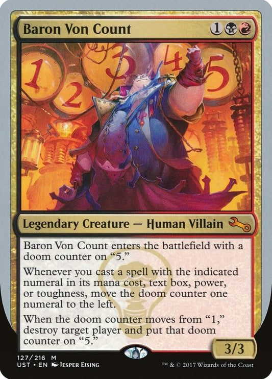 Image for Baron Von Count (127) (Unstable) - Magic: The Gathering