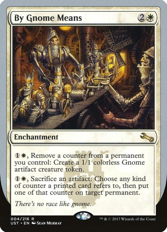 Image for By Gnome Means (4) (Unstable) - Magic: The Gathering