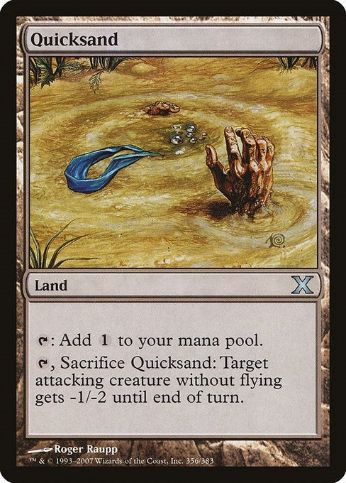Image for Quicksand (356) (10th Edition) - Magic: The Gathering