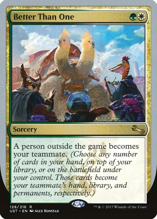 Image for Better Than One (128) (Unstable) - Magic: The Gathering