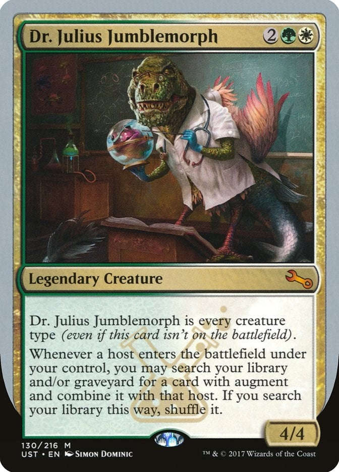 Image for Dr. Julius Jumblemorph (130) (Unstable) - Magic: The Gathering