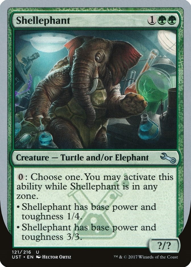 Image for Shellephant (121) (Unstable) - Magic: The Gathering