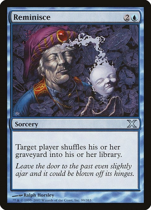 Image for Reminisce (99) (10th Edition) - Magic: The Gathering