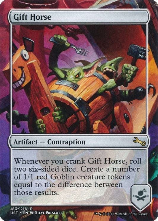 Image for Gift Horse (183) (Unstable) - Magic: The Gathering