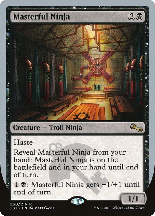 Image for Masterful Ninja (60) (Unstable) - Magic: The Gathering