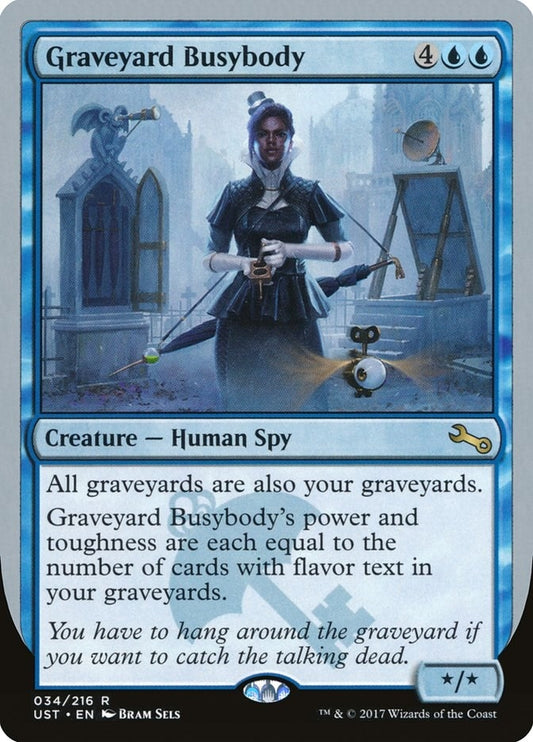 Image for Graveyard Busybody (34) (Unstable) - Magic: The Gathering