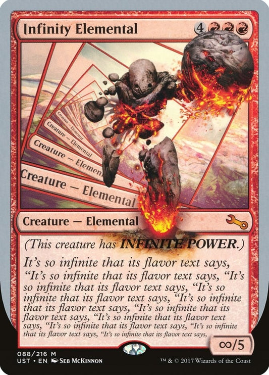 Image for Infinity Elemental (88) (Unstable) - Magic: The Gathering