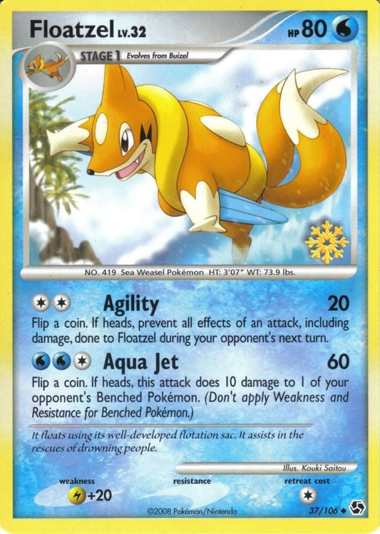 Image for Floatzel (037/106) (Countdown Calendar Promos) - Pokemon