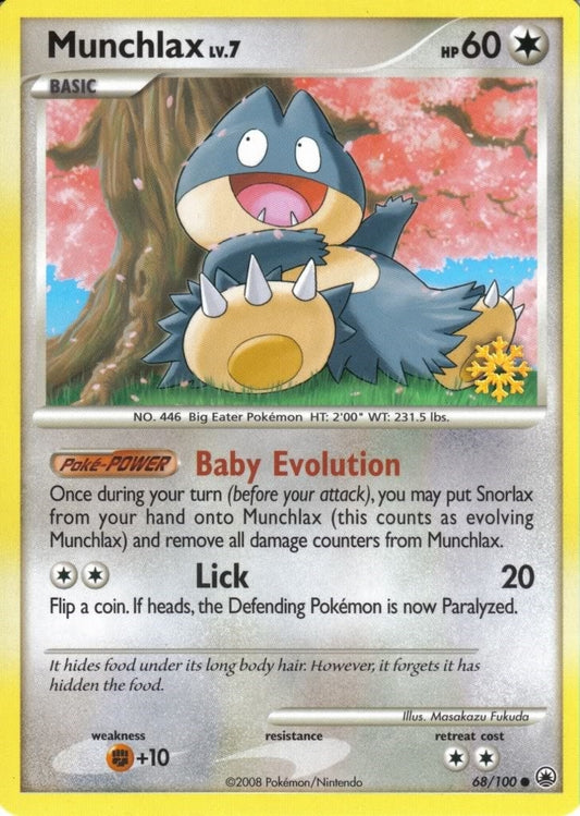 Image for Munchlax (068/100) (Countdown Calendar Promos) - Pokemon