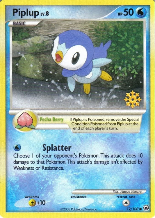 Image for Piplup (072/100) (Countdown Calendar Promos) - Pokemon