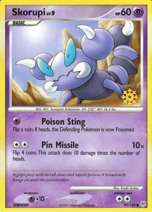 Image for Skorupi (099/130) (Countdown Calendar Promos) - Pokemon