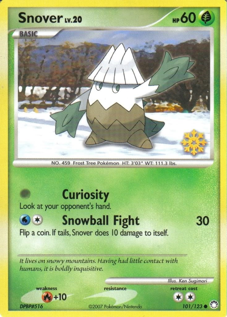 Image for Snover (101/123) (Countdown Calendar Promos) - Pokemon