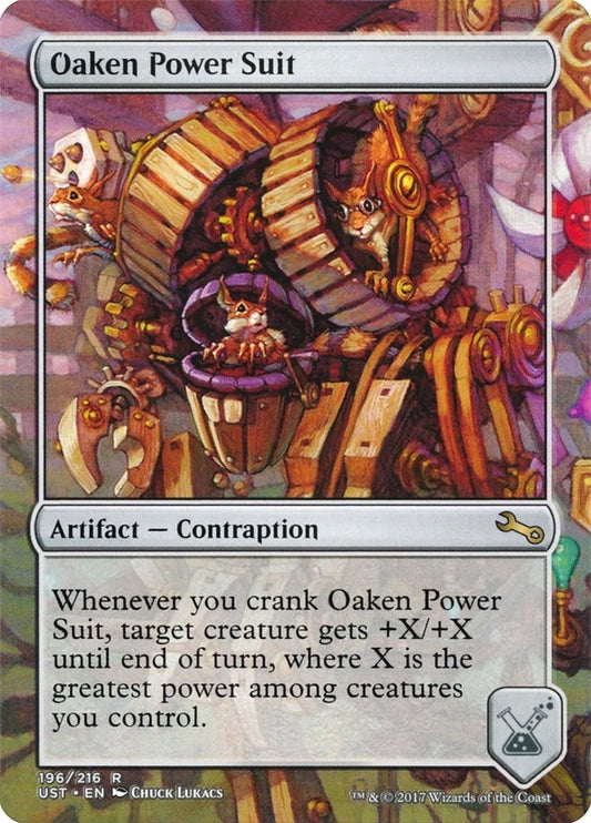 Image for Oaken Power Suit (196) (Unstable) - Magic: The Gathering