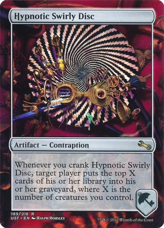Image for Hypnotic Swirly Disc (189) (Unstable) - Magic: The Gathering