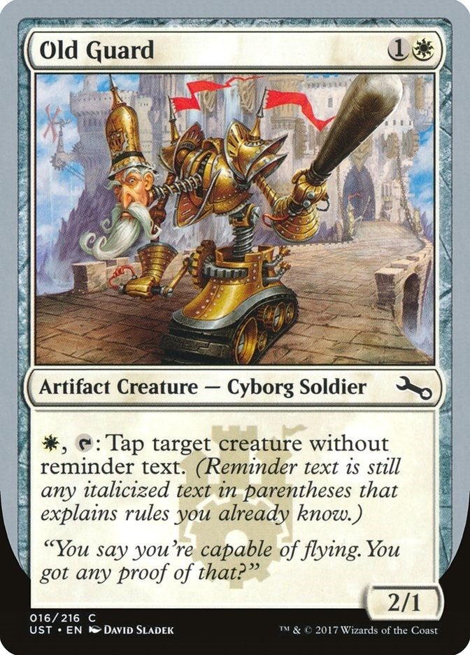 Image for Old Guard (16) (Unstable) - Magic: The Gathering