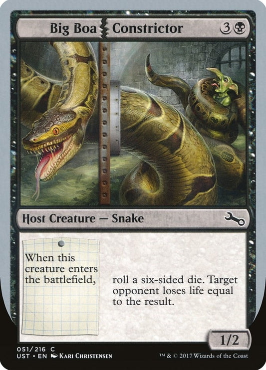 Image for Big Boa Constrictor (51) (Unstable) - Magic: The Gathering