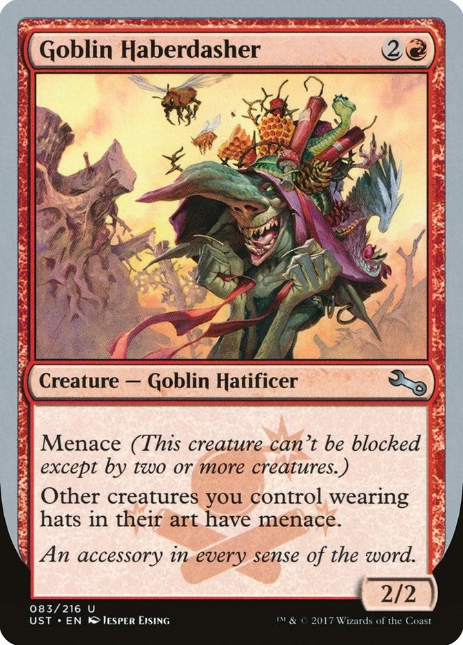 Image for Goblin Haberdasher (83) (Unstable) - Magic: The Gathering