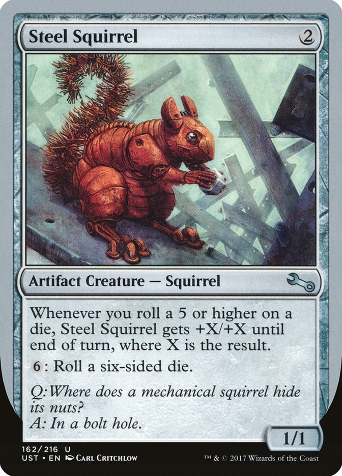Image for Steel Squirrel (162) (Unstable) - Magic: The Gathering