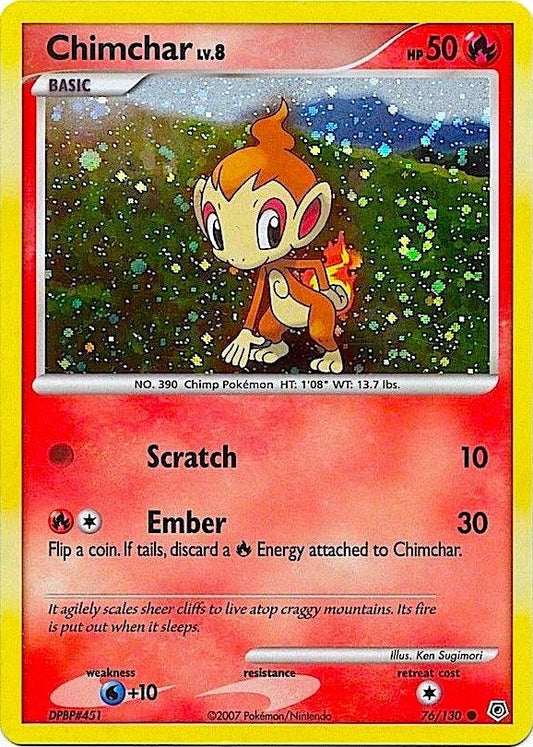 Image for Chimchar - 76/130 (Cosmos Holo) (076/130) (Miscellaneous Cards & Products) - Pokemon