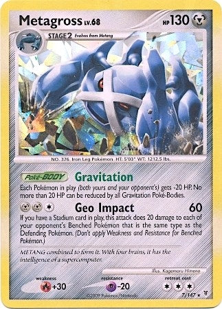 Image for Metagross - 7/147 (Cracked Ice Holo) (007/147) (Blister Exclusives) - Pokemon