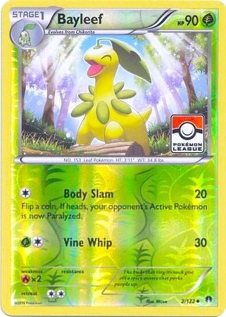 Image for Bayleef - 2/122 (Pokemon League) (002/122) (League & Championship Cards) - Pokemon