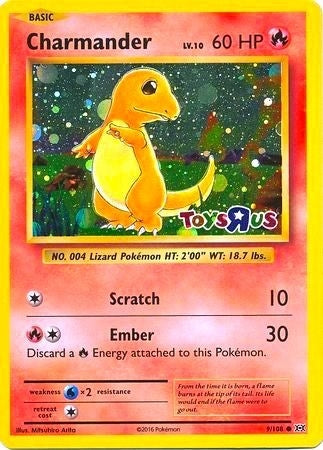 Image for Charmander - 9/108 (Toys R Us Promo) (009/108) (Miscellaneous Cards & Products) - Pokemon