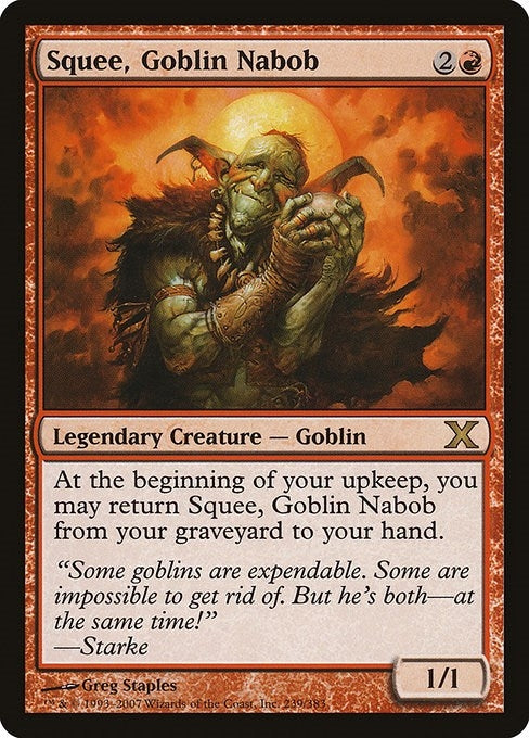 Image for Squee, Goblin Nabob (239) (10th Edition) - Magic: The Gathering