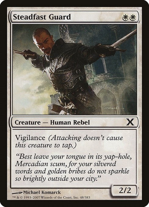 Image for Steadfast Guard (48) (10th Edition) - Magic: The Gathering