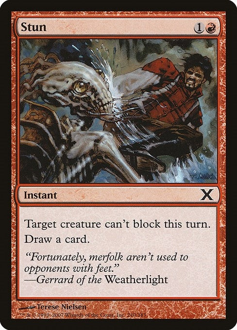 Image for Stun (240) (10th Edition) - Magic: The Gathering