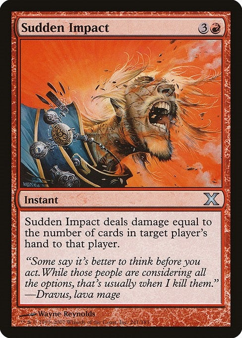 Image for Sudden Impact (241) (10th Edition) - Magic: The Gathering