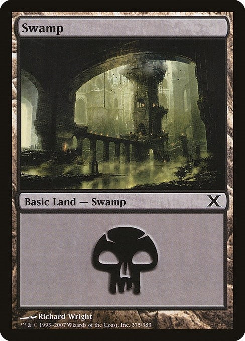 Image for Swamp (375) (375) (10th Edition) - Magic: The Gathering