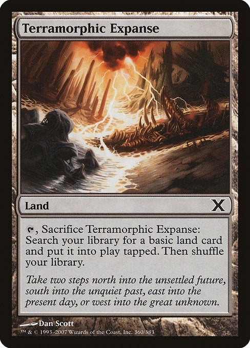 Image for Terramorphic Expanse (360) (10th Edition) - Magic: The Gathering