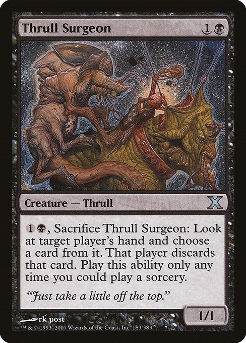 Image for Thrull Surgeon (183) (10th Edition) - Magic: The Gathering