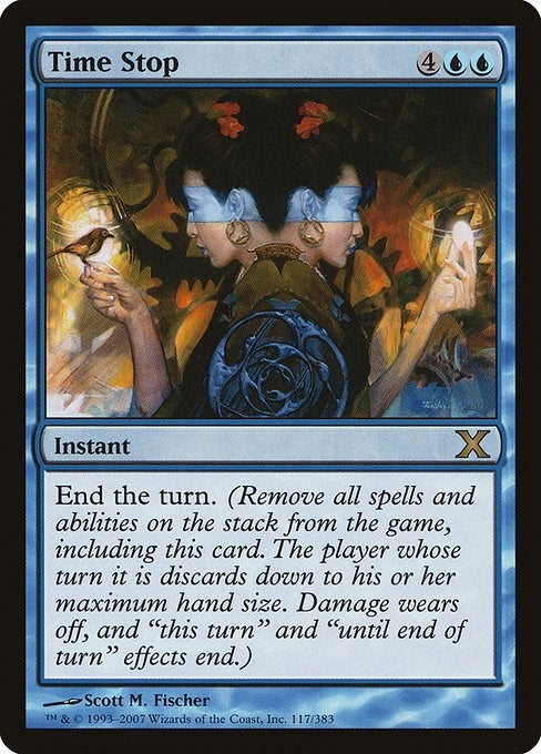Image for Time Stop (117) (10th Edition) - Magic: The Gathering