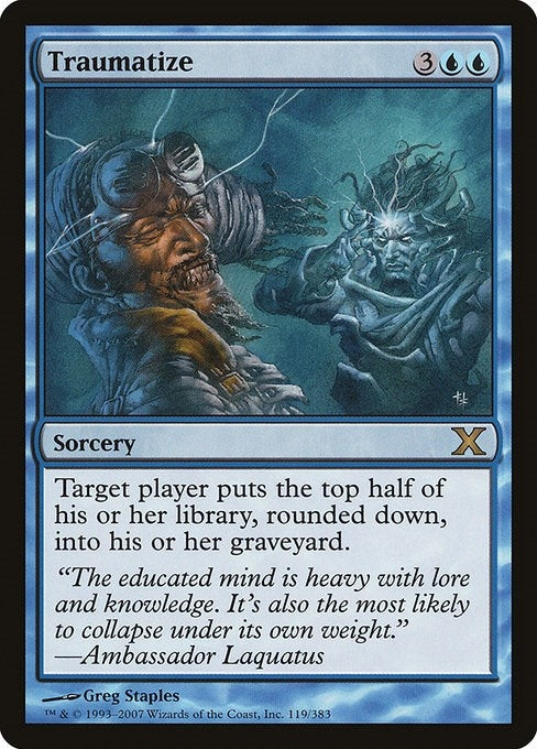 Image for Traumatize (119) (10th Edition) - Magic: The Gathering