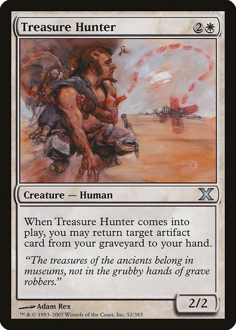 Image for Treasure Hunter (52) (10th Edition) - Magic: The Gathering