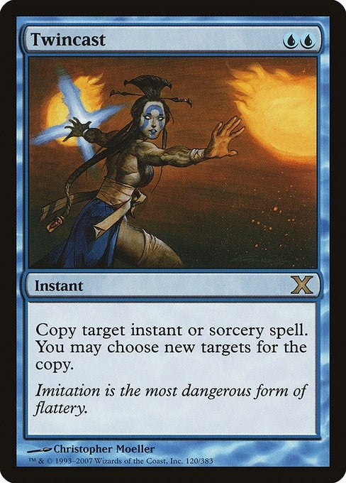 Image for Twincast (120) (10th Edition) - Magic: The Gathering