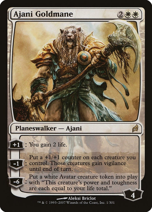 Image for Ajani Goldmane (1) (Lorwyn) - Magic: The Gathering