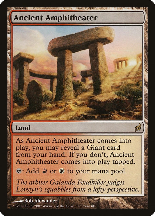 Image for Ancient Amphitheater (266) (Lorwyn) - Magic: The Gathering