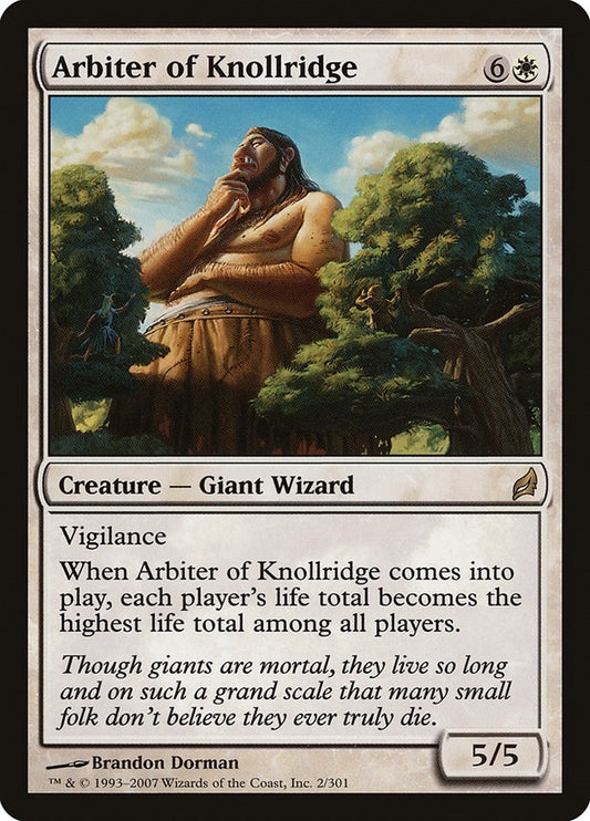 Image for Arbiter of Knollridge (2) (Lorwyn) - Magic: The Gathering
