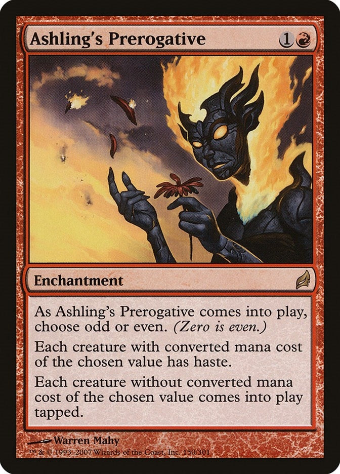 Image for Ashling's Prerogative (150) (Lorwyn) - Magic: The Gathering