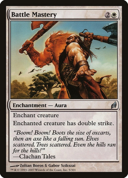 Image for Battle Mastery (5) (Lorwyn) - Magic: The Gathering
