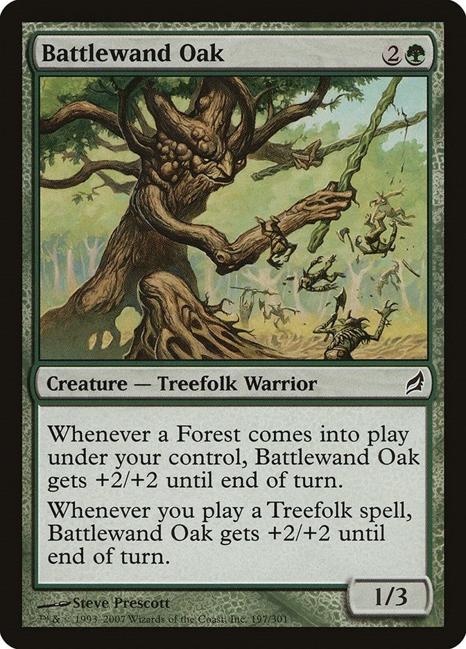 Image for Battlewand Oak (197) (Lorwyn) - Magic: The Gathering