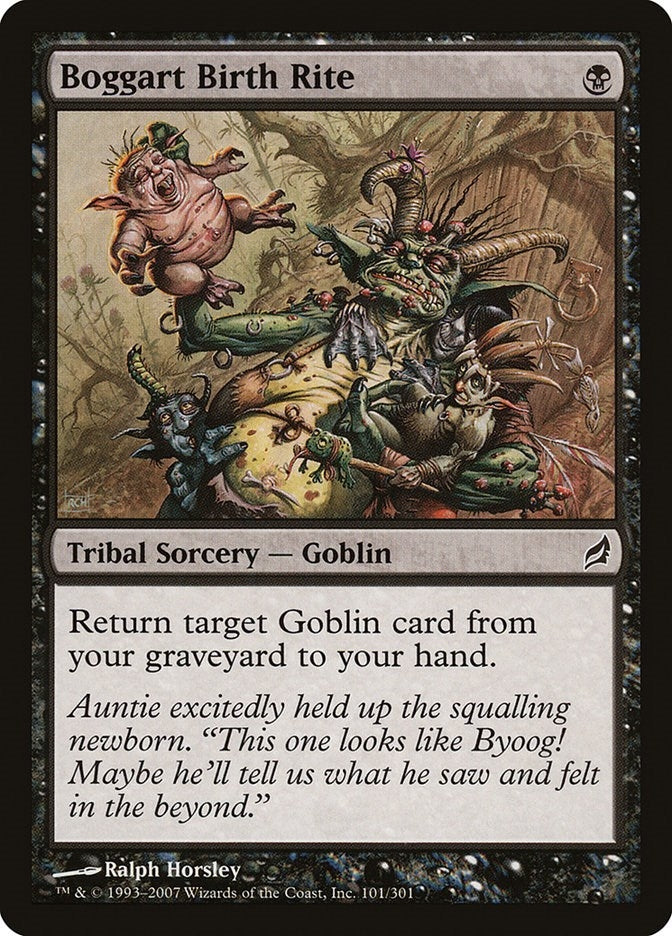 Image for Boggart Birth Rite (101) (Lorwyn) - Magic: The Gathering