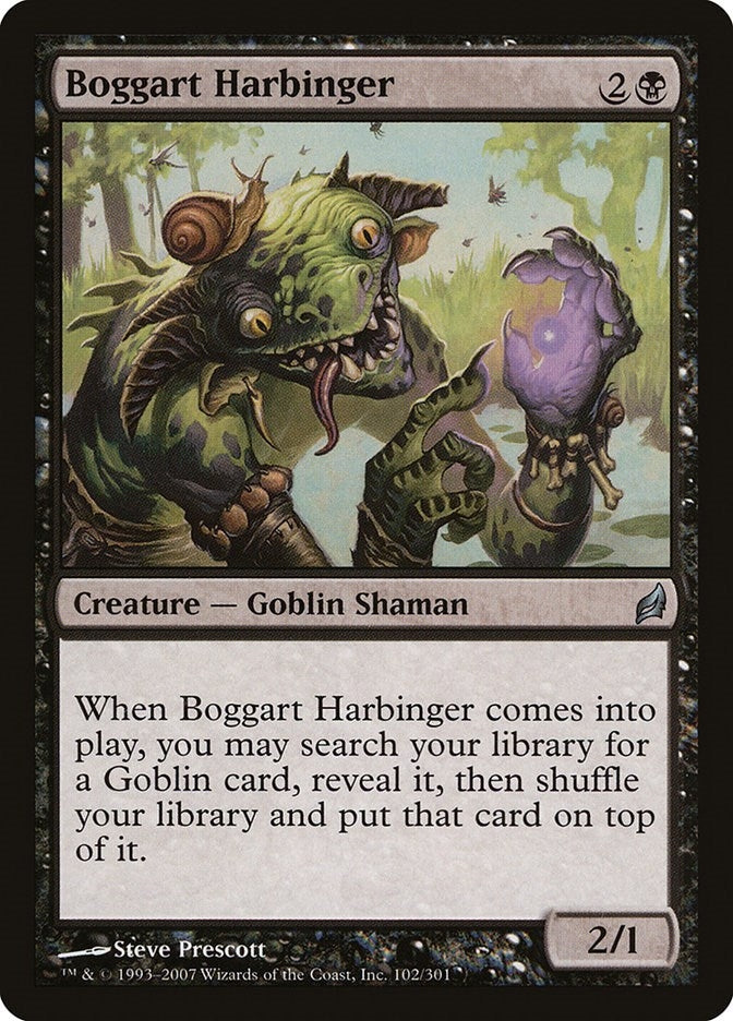 Image for Boggart Harbinger (102) (Lorwyn) - Magic: The Gathering