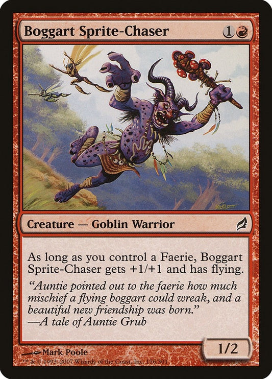 Image for Boggart Sprite-Chaser (156) (Lorwyn) - Magic: The Gathering