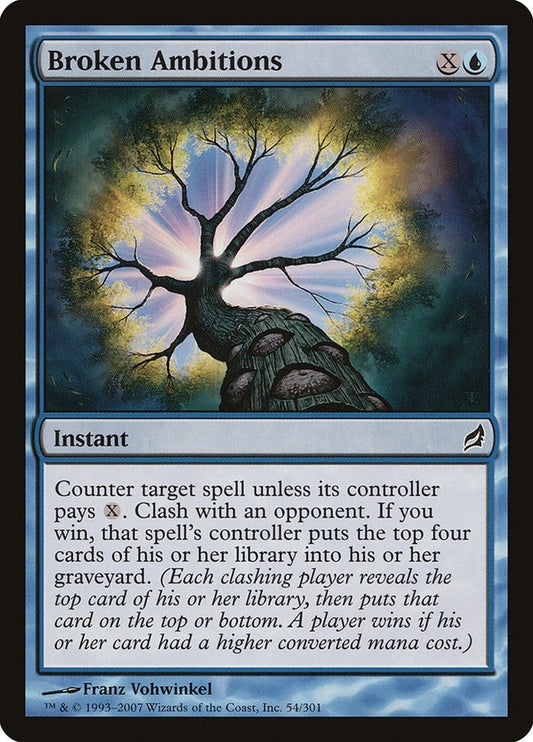 Image for Broken Ambitions (54) (Lorwyn) - Magic: The Gathering